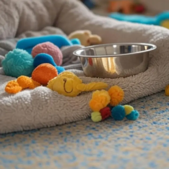 Zabawki, legowiska i akcesoria do karmienia dla zwierząt