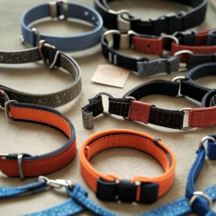 Nowoczesne obroże, szelki i smycze dla psów i kotów